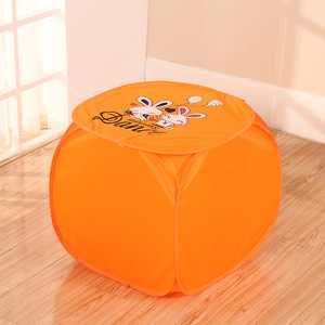 Panier de rangement pliable O238 pour vêtements sales et articles divers, imprimé animaux de compagnie, avec couvercles, motif dessin animé, vente en gros - Product Image 6