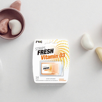 Yichao Vitamine D3 Bande Portable Bandes Complément Alimentaire Bandes Boost