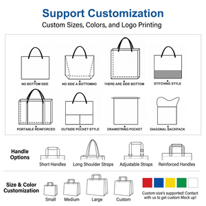 Sac en toile de coton <span class=keywords><strong>vierge</strong></span> imprimable, surface non blanchie, léger, sac à bandoulière pour création artistique personnalisée - Product Image 3
