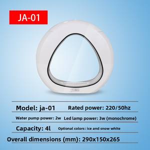 1-Gallon 1,5L Bureauaquarium Betta Visbak Pompfiltratie Eenvoudig Ontwerp Keuken/Woonkamer Plastic Visbak Verpakking - Product Image 6