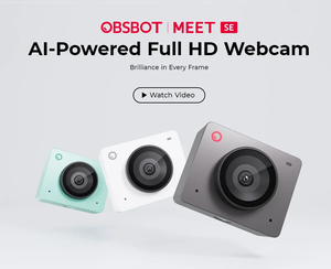 <span class=keywords><strong>OBSBOT</strong></span> Meet SE 1080P 100FPS AI Caméra de cadrage Webcam avec microphone pour la diffusion en direct - Product Image 2