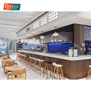 โครงการร้านกาแฟดีไซน์ใหม่พร้อมเฟอร์นิเจอร์ครบชุด ระบบตู้โชว์แบบบานเลื่อน - Product Image 1