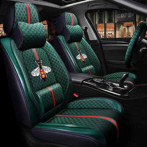 Ensemble complet de housses de siège de voiture en cuir de marque 3D pour Mercedes Benz <span class=keywords><strong>Bmw</strong></span> pour Toyota Classe E <span class=keywords><strong>X5</strong></span> X1 - Product Image 3