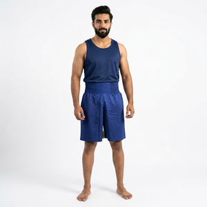 Shorts de boxe en tissu polyester sur mesure de haute qualité pour le Muay Thai et le kickboxing, vêtements d'arts martiaux - Product Image 1