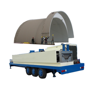 SX-ABM-1000-630 Hydraulic No Beam Steel <strong>Sheet</strong> Shed/shack <strong>Roof</strong> Cold Roll Making <strong>Machine</strong> <strong>Arch</strong> <strong>Roof</strong> Forming <strong>Machine</strong> - Product Image 1