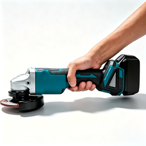 18V Brushless 6-Piece Cordless Power Tool Set: Angle Grinder, Hammer Drill, Includes BL1860B <b>Battery</b> - Product Image 3