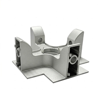 Accessoires en aluminium extrudé série 6000, poutre de suspension en T robuste de qualité supérieure, thermolaquée, prête pour le soudage et la découpe