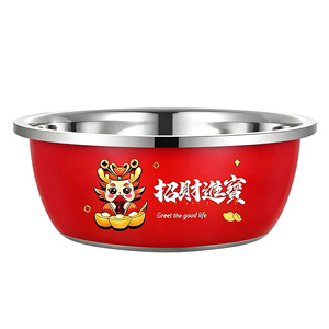 ชามสแตนเลสเกรดอาหารอเนกประสงค์สำหรับผสมไข่ ล้างผัก ข้าว อบขนม ใช้ในครัว - Product Image 2