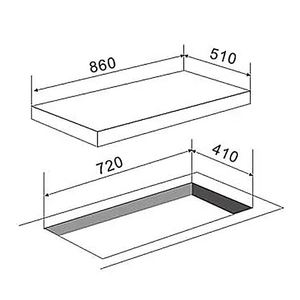 Vente chaude en Chine Usine OEM Vente en gros de gaz 2 3 4 5 6 brûleurs Cuisinière Mode Cuisinière à gaz intégrée - Product Image 6