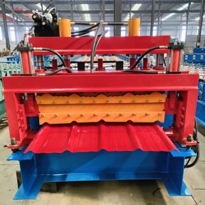 Chất lượng cao hai lớp cuộn tạo thành máy - Product Image 3