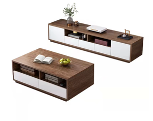 Mueble de <span class=keywords><strong>TV</strong></span> con panel de madera generoso <span class=keywords><strong>y</strong></span> estable de estilo clásico novedoso de diseño - Product Image 3