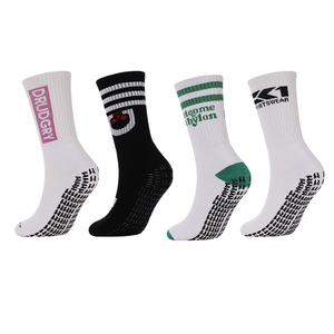 Calcetines deportivos resistentes al desgaste antideslizantes OEM de alta calidad con logotipo personalizado, calcetines de baloncesto de algodón para hombre, sin pedido mínimo - Product Image 4