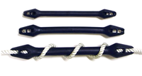 Amortisseur de chocs en caoutchouc FOYO pour amarrage de bateau, ligne d'amarrage marine, pour corde de quai, taille 17-19 pouces, pour utilisation en amarrage de yacht et de navire