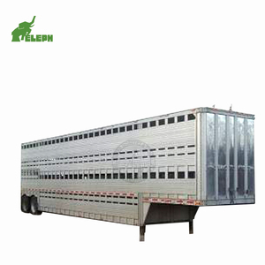 Semirremolque <span class=keywords><strong>de</strong></span> 3 Ejes <span class=keywords><strong>para</strong></span> <span class=keywords><strong>Transporte</strong></span> <span class=keywords><strong>de</strong></span> Caballos, <span class=keywords><strong>Ganado</strong></span> y Animales, Remolque con Barandas <span class=keywords><strong>de</strong></span> 50 Toneladas, Semirremolque <span class=keywords><strong>para</strong></span> <span class=keywords><strong>Ganado</strong></span> - Product Image 5