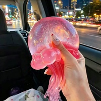 Grande méduse souple de 15 cm pour filles et garçons de 5 à 7 ans