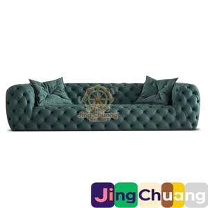 Meubles de designer en cuir véritable italien avec boucle de traction, surface lunaire, pour petit appartement, salon, hôtel de luxe léger - Product Image 4