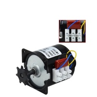 Motoréducteur à basse vitesse 220V AC 40W 70KTYZ moteur synchrone à aimant permanent direction réglable moteur à faible bruit à couple élevé