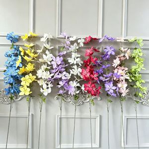 Popolare Laburnum Artificiale Pendente, Fiori di Fagiolo e Glicine Densi, Piante Verdi per Decorazioni Domestiche, Alberghi e Matrimoni - Product Image 2