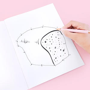 Améliorer les compétences numériques, la coordination œil-main, les activités de reliure de points, le livre de coloriage, le cahier d'exercices de reliure de points - Product Image 2