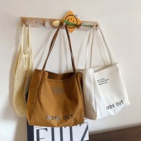 Sac fourre-tout en toile personnalisé avec logo, poche intérieure, bandoulière, taille personnalisée, sac messager