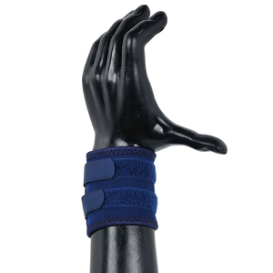 2026 <b>Wrist</b> <b>Support</b> Neoprene Blue Adjustable Hook & Loop Closure Universal Unisex Protection All Seasons - Product Image 1
