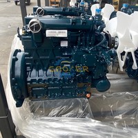 Ensemble moteur diesel V2403 V2403-M-DI-T-ES04 V2403-M-DI-E2B/E3B V2403-M-T-E3B pour mini-excavatrice Kubota Bobcat KATO