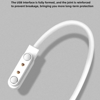 Cable de Carga Magnético USB Universal para Reloj Inteligente, Carga Rápida de 1A para Relojes Inteligentes para Niños, Auriculares, Cepillos de Dientes, Exprimidores