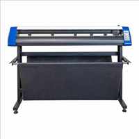 Plotter de Motor Paso a Paso de Alta Velocidad EH-1350AB de 53 Pulgadas con Sistema de Corte Automático por Subsecciones para Vinilo, PVC y Películas Reflectantes