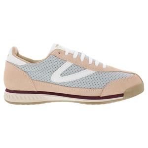 Chaussures pour femmes Tretorn Rawlins 2.0 en daim rose, style marche - Product Image 2