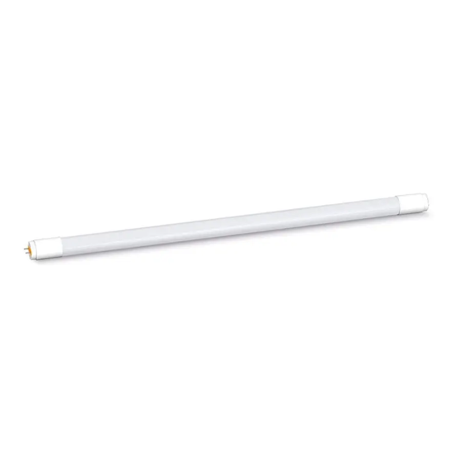 SMD2835 AC85-265V G13 2ft T8 Glass Pc Plug 9w High Lumens Led Light Tube for School Hospital