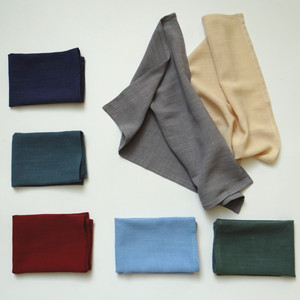 Servilletas sencillas de lino y algodón, 6 piezas, cuadradas, lavables a máquina, para uso en el comedor y la cocina - Product Image 3