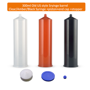 Cartuchos de 300cc para Dispensador de Pegamento, Tipo Americano Antiguo, Material PP/PE, Tubo de 300ml con Tapa de Bayoneta - Product Image 3