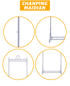 Appendiabiti per bambini <span class=keywords><strong>da</strong></span> pavimento espositore per negozio espositore per vestiti appendiabiti per <span class=keywords><strong>camera</strong></span> <span class=keywords><strong>da</strong></span> <span class=keywords><strong>letto</strong></span> in piedi - Product Image 5