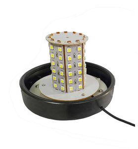 Luz de Baliza LED Giratoria Intermitente, Luz de Advertencia de Seguridad, Lámpara de Advertencia Estroboscópica Ámbar con Tornillo para Montacargas, Tractor, Camión, Autobús - Product Image 3