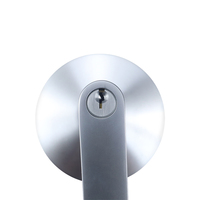 Poignée de porte coupe-feu, levier de verrouillage, garniture de poignée, dispositif de sortie de secours