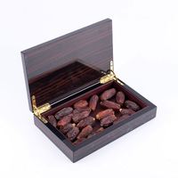 Boîte à dattes en bois avec cadre en bois et couvercle en acrylique, boîte à gâteaux, boîte à chocolat, Ramadan, KSA Riyad Season