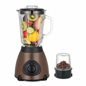 Robot culinaire électrique <span class=keywords><strong>Silver</strong></span> <span class=keywords><strong>Crest</strong></span> Y66 5 vitesses, mixeur-blender 2-en-1 avec double bol en acier inoxydable - Product Image 1