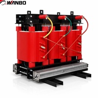Transformator Distribusi Tipe Kering Resin Epoksi Tiga Fasa Wanbo-288 SCB10 315kVA 10kV 0.4kV