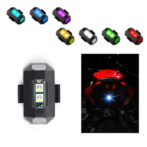 Voiture Moto Vélos Cyclisme Rechargeable Mini Feux Clignotants Stroboscopiques Drones Avion Lampe de Vol de Nuit LED Clignotants - Product Image 2