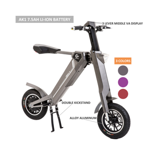 Patinete eléctrico todoterreno plegable para adulto, Scooter con asiento, 45 Km/H, movilidad, 350W, barato, nuevo - Product Image 1
