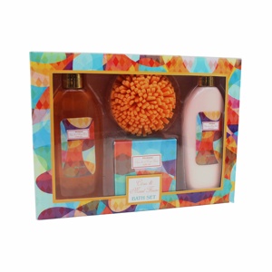 Ensemble cadeau de <span class=keywords><strong>bain</strong></span> en gros pour la fête prénatale, soins du corps, fleurs, ange - Product Image 3