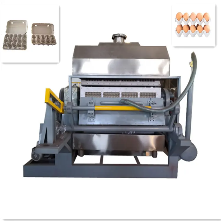 automatic Waste Carton Paper Pulp egg Tray mould making Machine