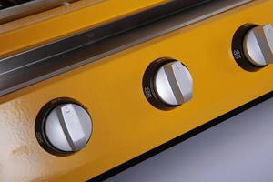 Uso comercial BBQ Yellow 6-Burner Gas BBQ Grill Nueva condición <span class=keywords><strong>Restaurante</strong></span> Barbacoa Griller Happy Parties Máquinas de cocina - Product Image 4