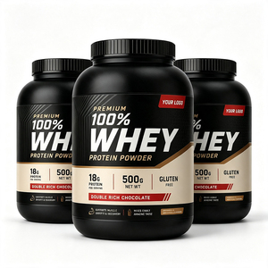 Polvere di Proteine per Palestra, Integratori Sportivi, Proteine del Siero di Latte di Alta Qualità per Crescita Muscolare, Supporto Muscolare, Fornitura OEM ODM - Product Image 1
