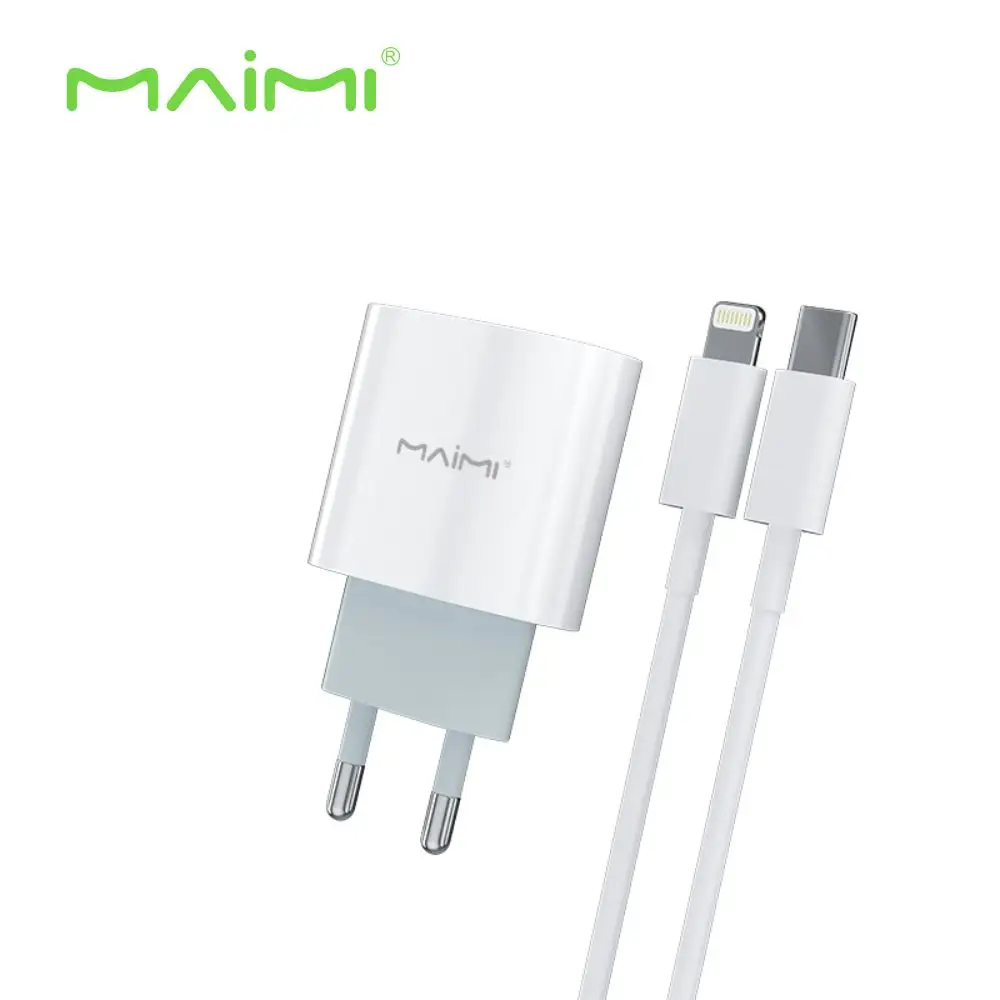 Maimi T49 PD20W European charging package supports fast charging protocol, imported IC power control hardware pins