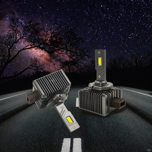 หลอดไฟหน้ารถยนต์ LED ซีรีส์ D 10000lm 35w 55w รุ่น D1S D2S D3S D4S D8S แสงสี 6000k ปราศจากข้อผิดพลาด สินค้าใหม่ - Product Image 2