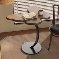 Mesa de Centro de Madera Maciza de Estilo Moderno y Simple con Forma de Mariposa para el Hogar, Muebles para Sala de Estar y Dormitorio