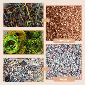 고품질 케이블 분쇄기 구리선 재활용 기계 고철 구리 입자 파쇄기 인기 판매 - Product Image 3