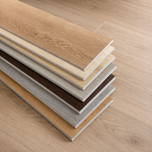 Plancher en vinyle rigide SPC à bords biseautés, texture naturelle, design parquet <span class=keywords><strong>Versailles</strong></span>, pour la rénovation de propriétés en location - Product Image 3