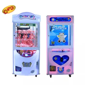 Máquina de guindaste de garra infantil, máquina de garra de uso com moedas de arcade de teddy ifd